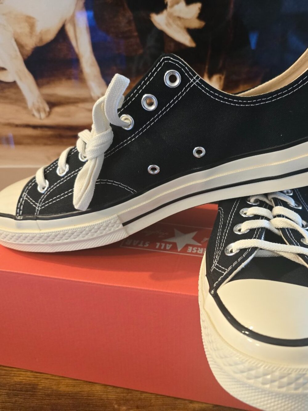 Converse Chuck Taylor All Star 70s Low Top Black / Egret 162058C Men's 13 NEW